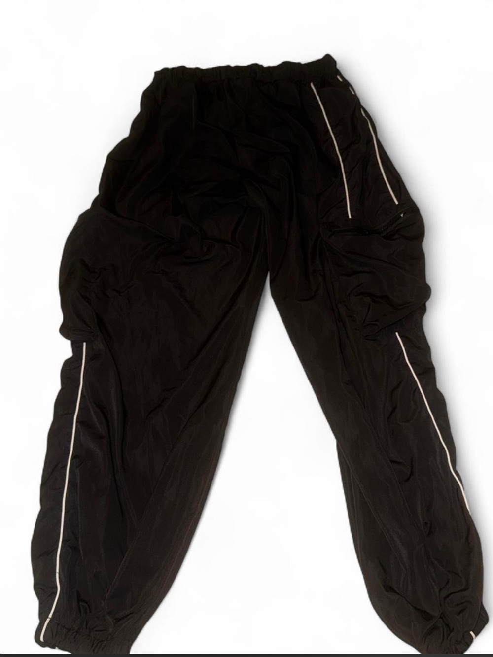 SHEIN Black Cargo Pants Size Large